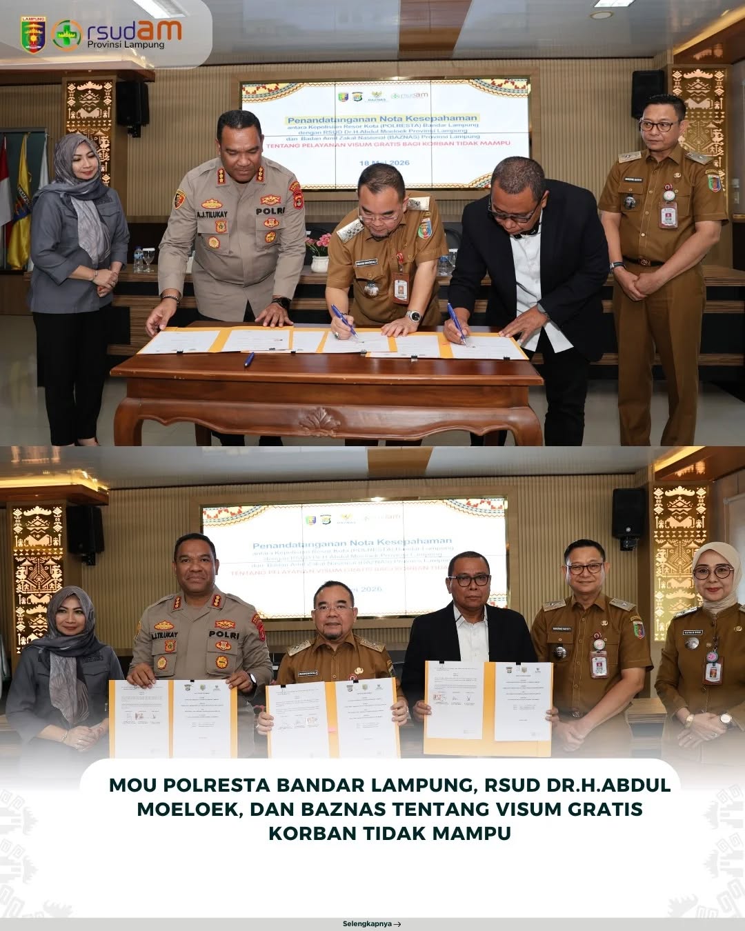 RSUDAM Lampung Perkuat Layanan dan Kolaborasi Strategis