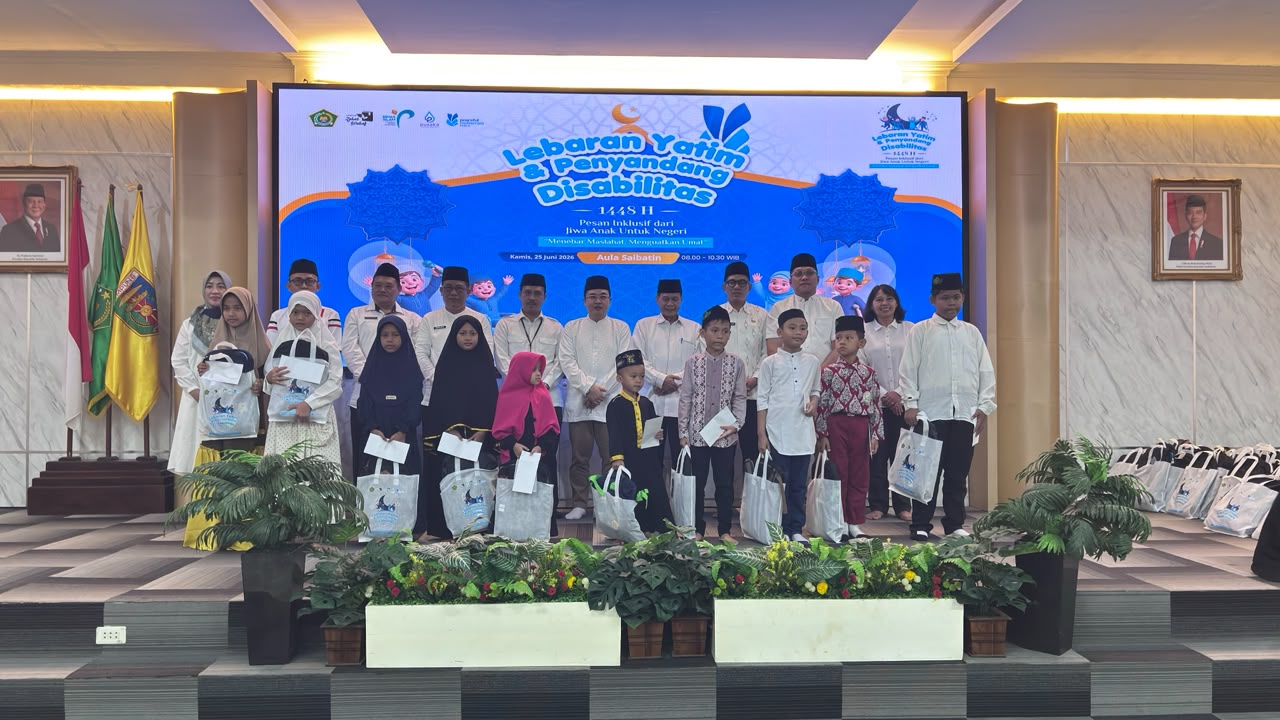 Kemenag Lampung Jadikan Lebaran Yatim Momentum Menebar Maslahat