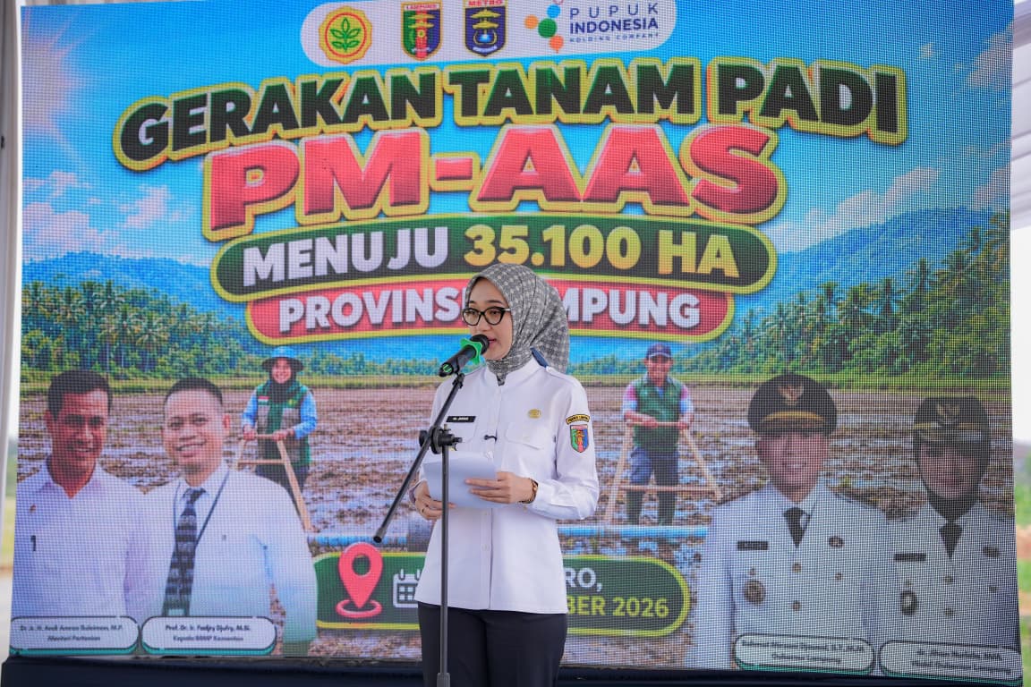 Dari Sawah ke Kesejahteraan, Jihan Ajak Pertanian Lampung Naik Kelas