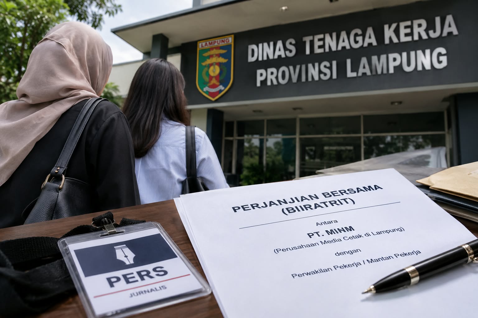 Janji Pembayaran Tak Kunjung Tuntas, Dua Eks Jurnalis Tempuh Jalur Disnaker